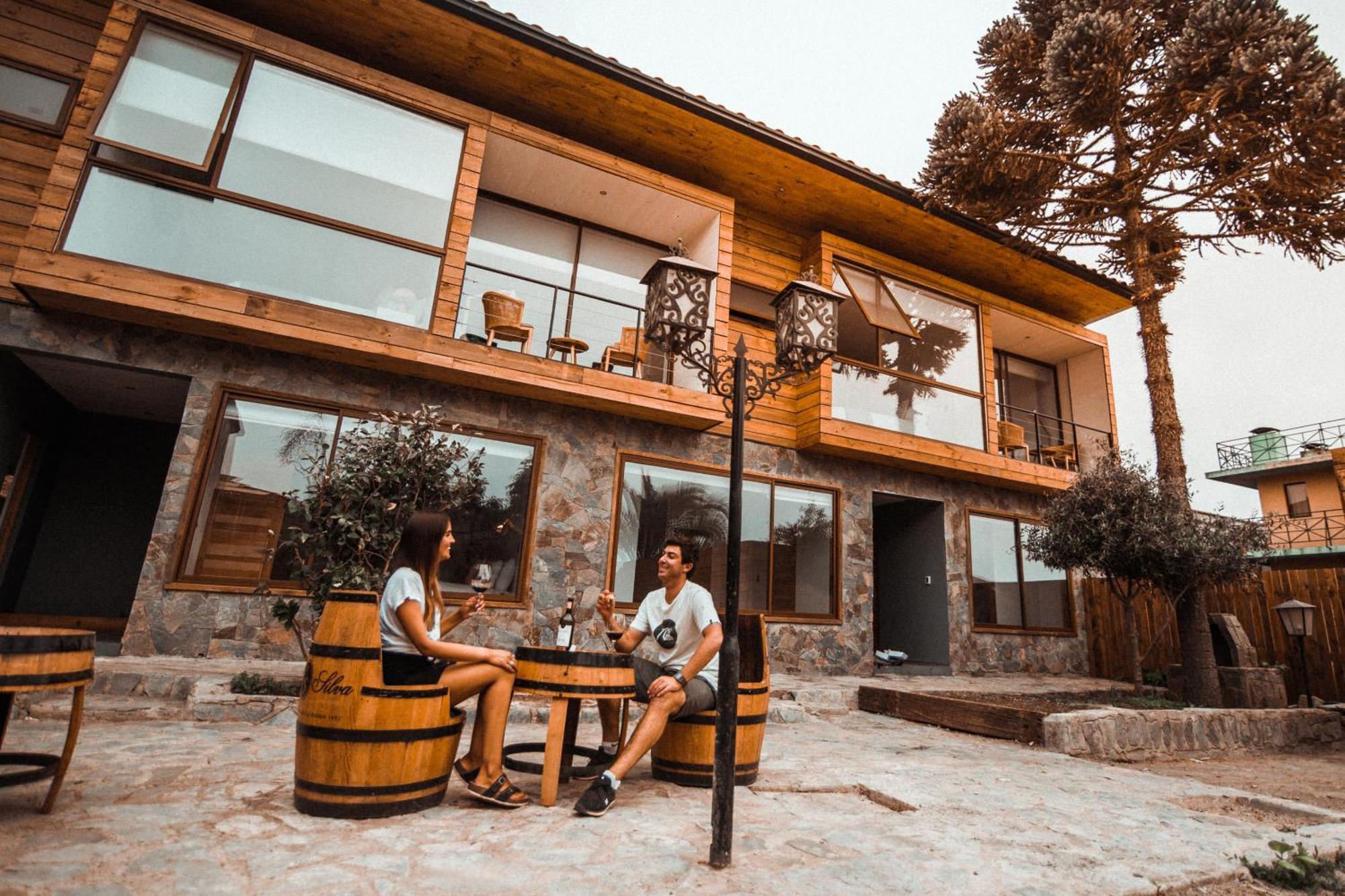 Hotel Mar & Vino Pichilemu Bagian luar foto